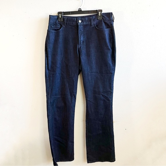 NYDJ Jeans Bootcut Dark Wash 5 Pocket Denim Sz 16 EUC - Picture 2 of 13